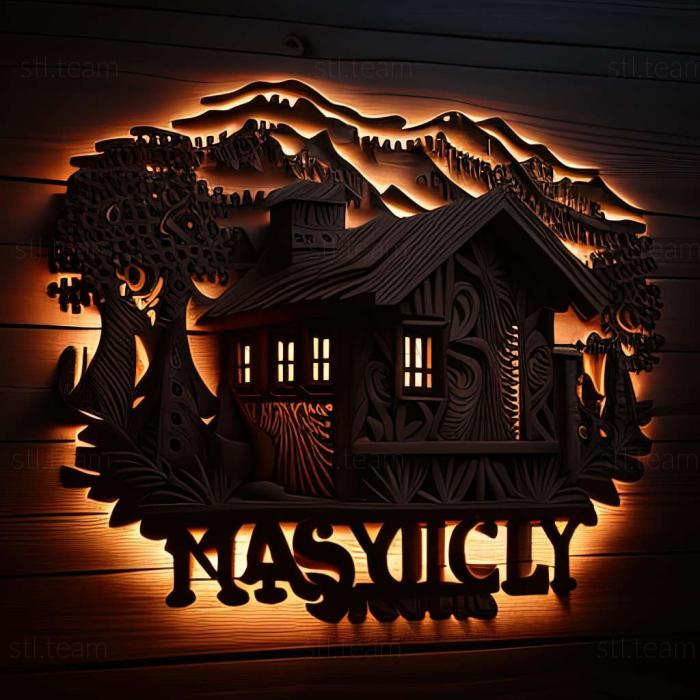 3D модель The Light of Floccesy Ranch The Foggy Sangi Ranch Denry (STL)